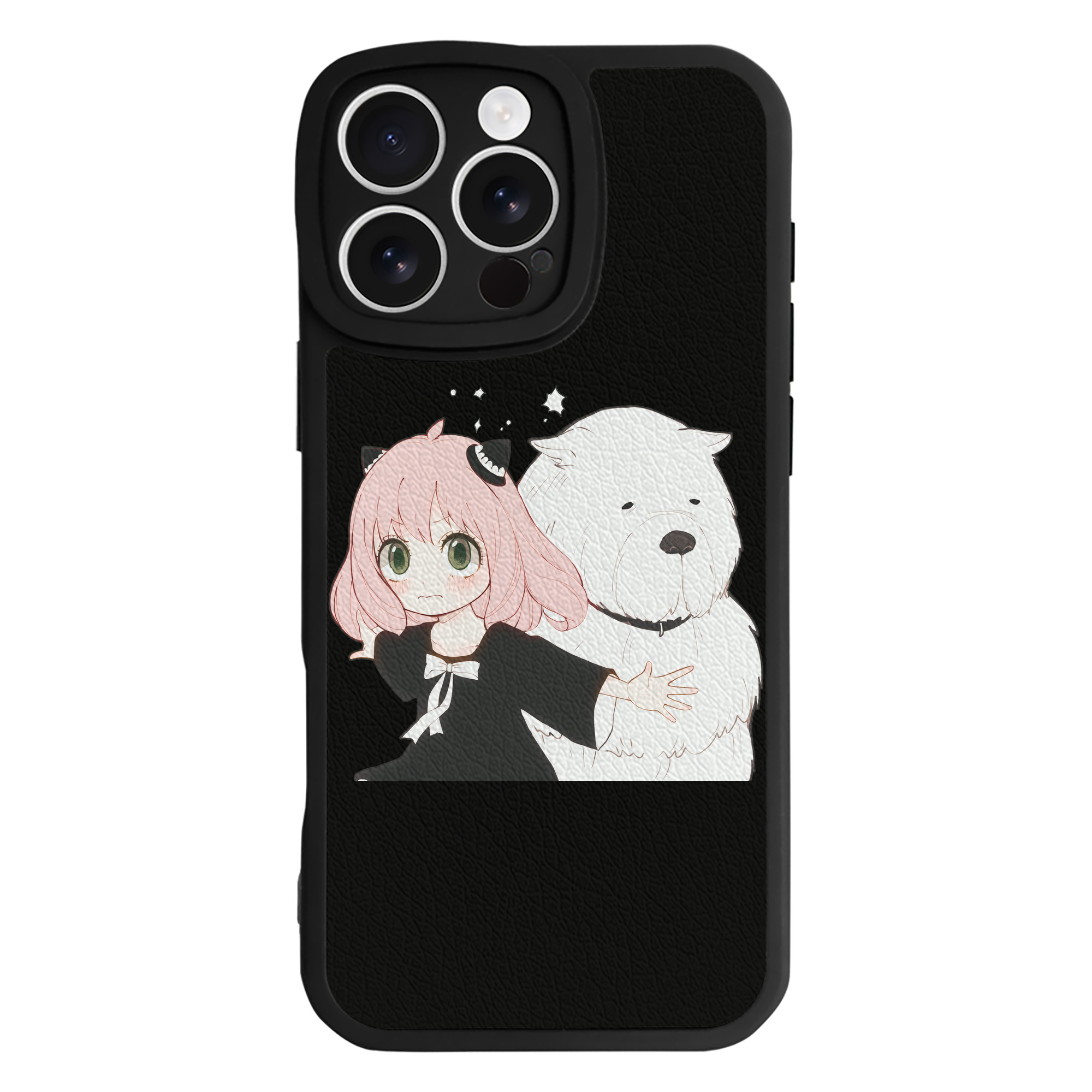 （画像用） SPY×FAMILY间谍家家酒 【iPhone 16シリーズ対応】シリコンスマホケース（レザー調） 材質：シリコン